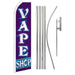 Vape Shop (Purple) Super Flag & Pole Kit - Flags Importer