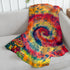 Mushroom (Tie-Dye) Soft Plush 50x60in Blanket