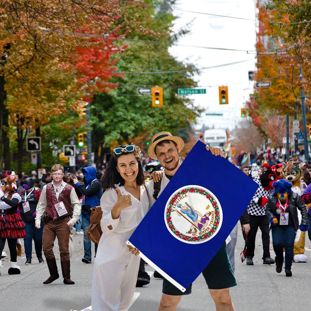 Virginia Flag 2x3ft Poly - Flags Importer