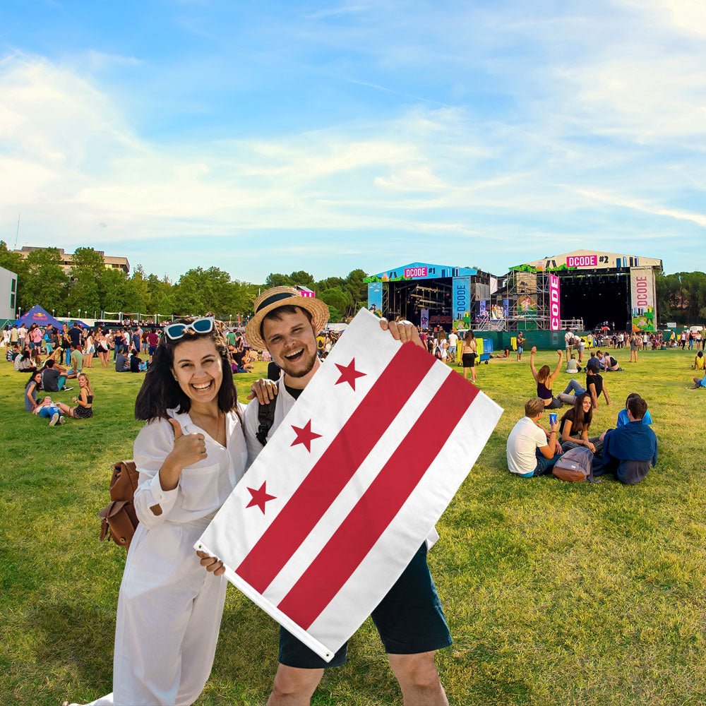 Washington DC Flag 2x3ft Poly - Flags Importer