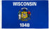 Wisconsin Flag 2x3ft Poly - Flags Importer
