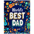 World's Best Dad Soft Plush 50x60in Blanket - Flags Importer