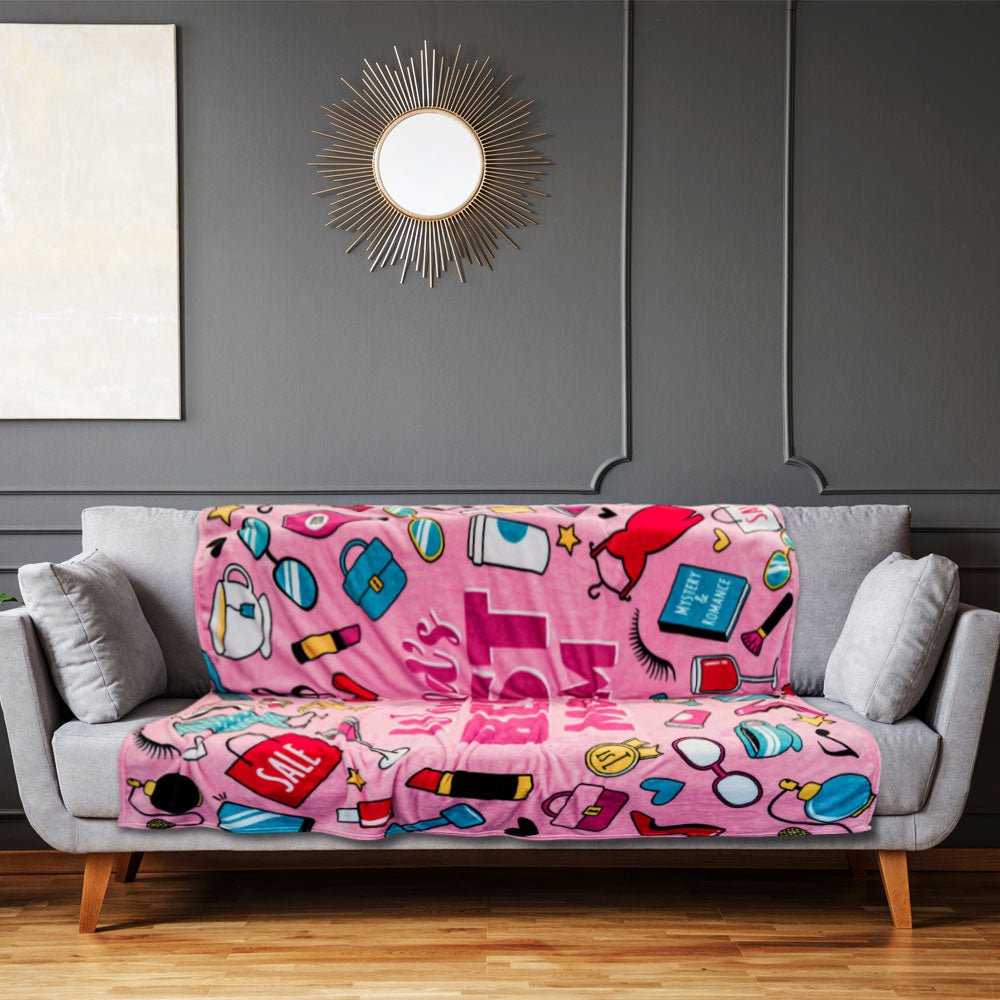 World's Best Mom Soft Plush 50x60in Blanket - Flags Importer