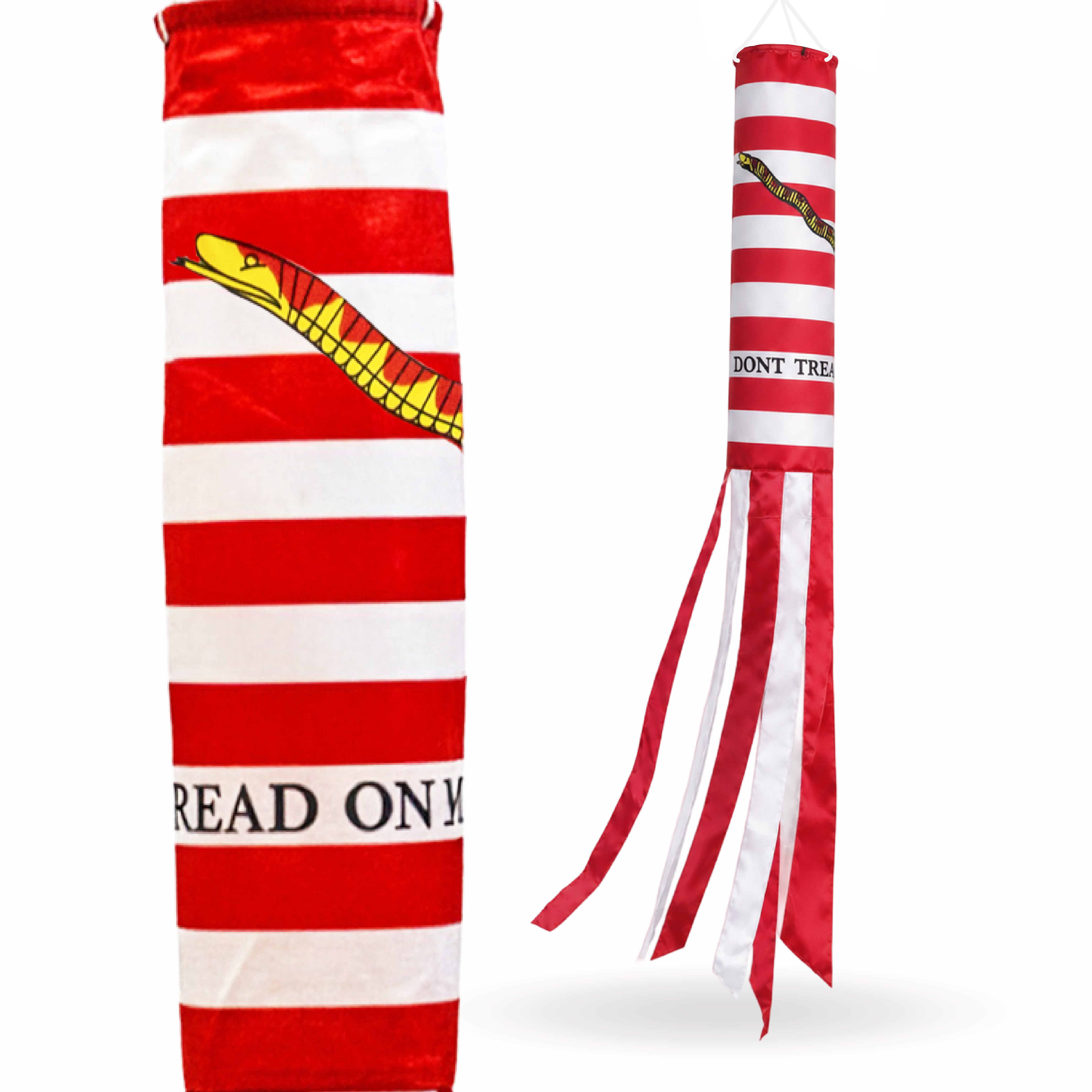 First Navy Jack Super Shiny Poly 5ft Windsock