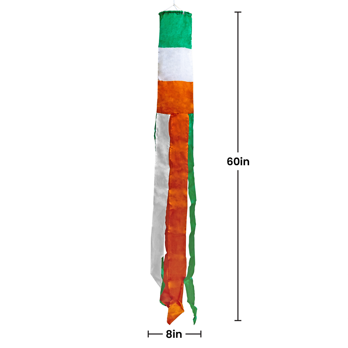 Ireland Super Shiny Poly 5ft Windsock